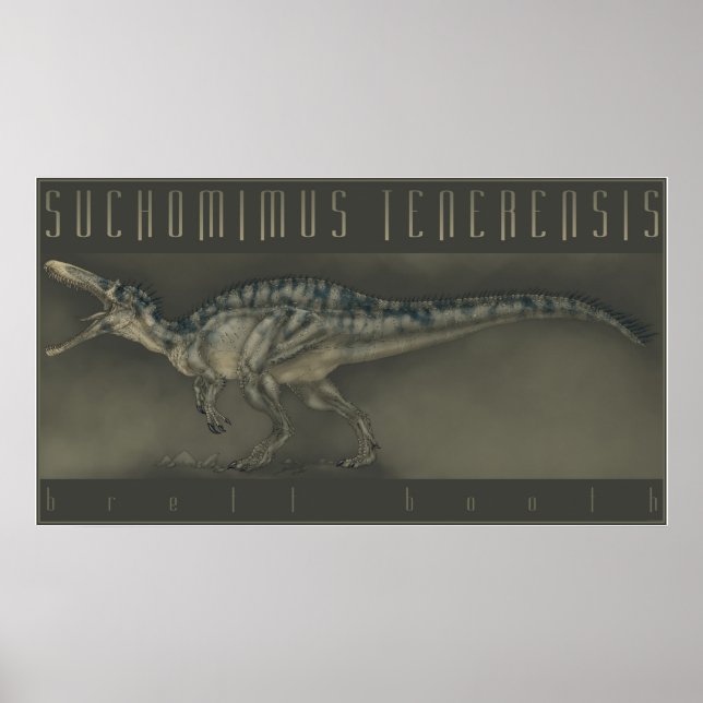 Suchomimus tenerensis poster (Vorne)