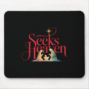 Sucht Himmel Krippenszene Lustig 67 Meme Christlic Mousepad