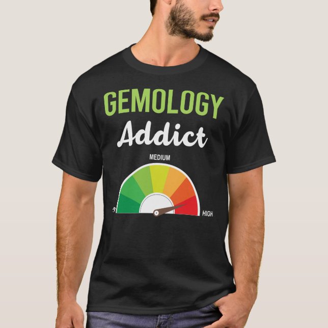 Suchtgeologin T-Shirt (Vorderseite)