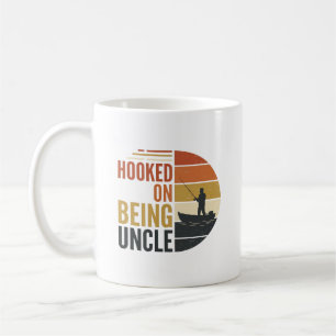Süchtig aufs Onkel-Angeln Vintage-Grafik_1 Kaffeetasse