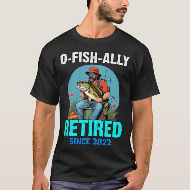 Süchtig nach Angeln T-Shirt (Vorderseite)