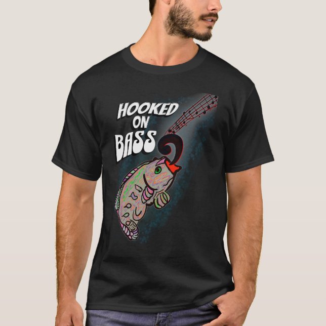 Süchtig nach Bass T-Shirt (Vorderseite)