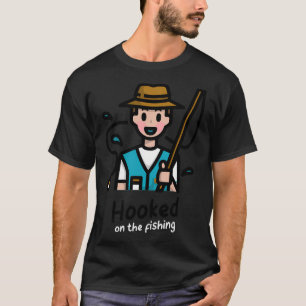 Süchtig nach dem Fischen T-Shirt