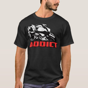 Süchtiger Renn-GP-Geschenk Sehr Lustiges Motorrad T-Shirt