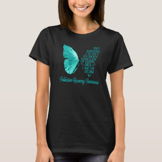 Suchtsanierungs-Bewusstseins-Schleife Schmetterlin T-Shirt