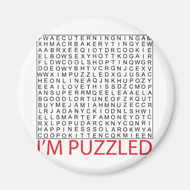 Suchwortpuzzle02 Magnet (Vorne)