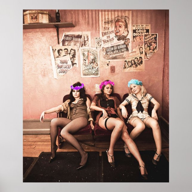 Sucker Punch Boudoir Blume Crown Poster (Vorne)