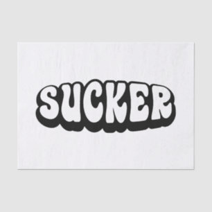 SUCKER SEIDENPAPIER