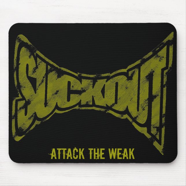 SUCKOUT Marke Mousepad (Vorne)