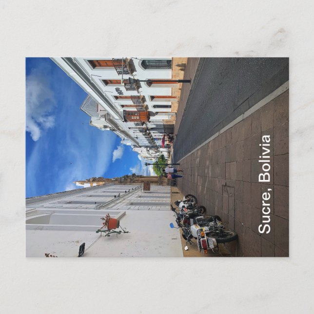 Sucre, Bolivien Postkarte (Vorderseite)