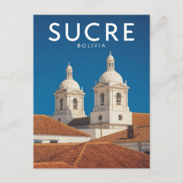 Sucre Bolivien Weiße Stadt Kolonialarchitektur Postkarte