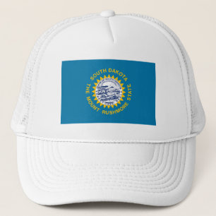 Süd-Dakota-Flagge Truckerkappe