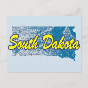Süd-Dakota Postkarte