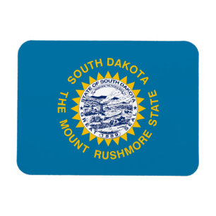 Süd-Dakota-Staatsflagge Magnet