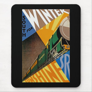 Süd für Winter Sunshine Mousepad