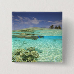 Süd-Huvadhoo-Atoll, Südmalediven, Indien Button