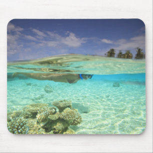 Süd-Huvadhoo-Atoll, Südmalediven, Indien Mousepad