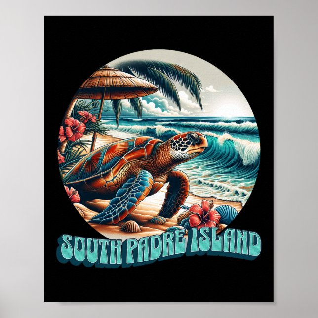 Süd Padre Insel _1  Poster (Vorne)
