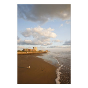 Süd Padre Island, Texas, USA Resort-Hotels, Fotodruck