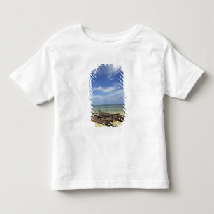 Süd-Pazifik, Französisch-Polynesien, Moorea. Kleinkind T-shirt