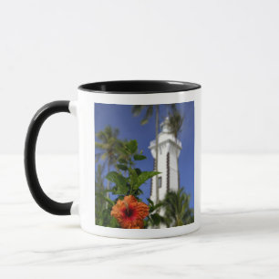 Süd-Pazifik, Französisch-Polynesien, Tahiti. Hibis Tasse