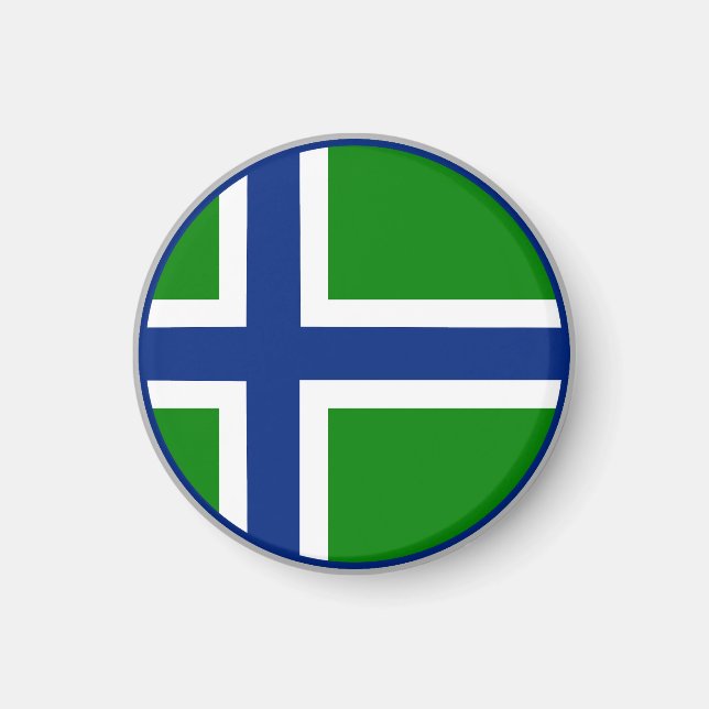 Süd-Uist-Flagge Magnet (Vorne)