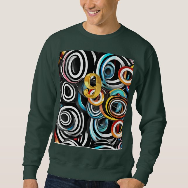 sudadera con buen diseño .  sweatshirt (Vorderseite)
