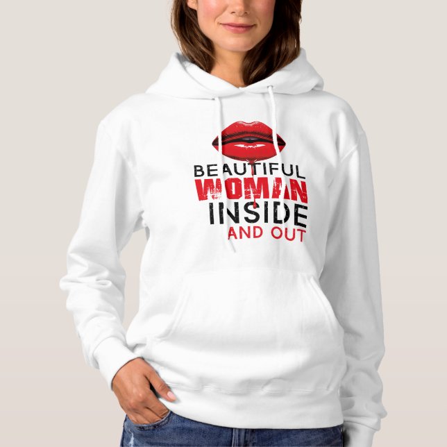 Sudadera con capucha Beautiful Woman Hoodie (Vorderseite)