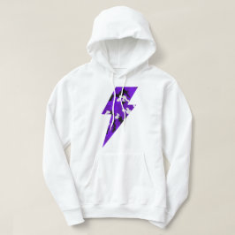 Sudadera cool rayo camuflaje Violeta Hoodie