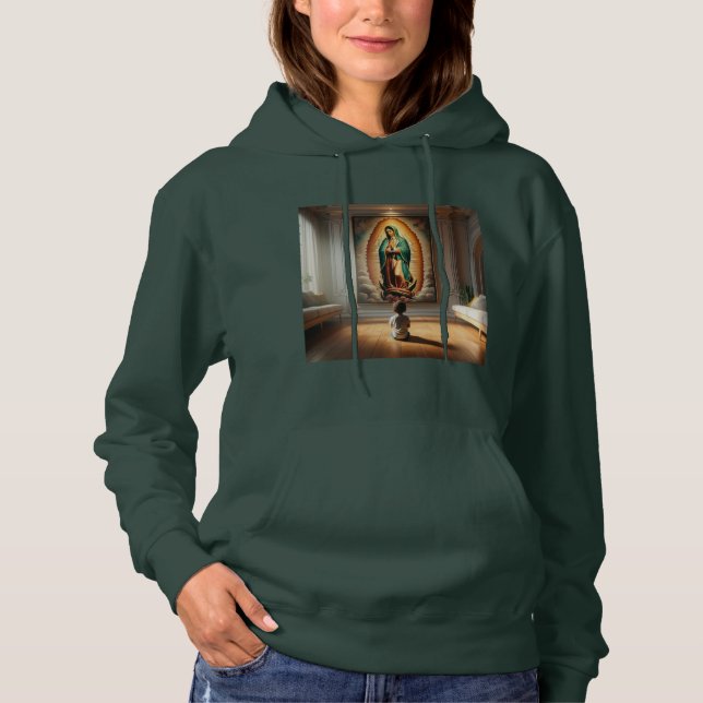 sudadera guaalupana hoodie (Vorderseite)
