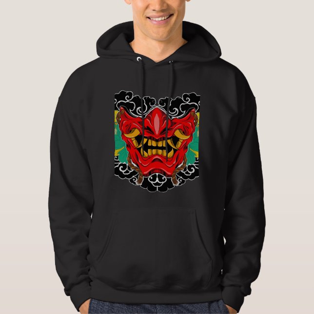 Sudadera hannya mask  hoodie (Vorderseite)