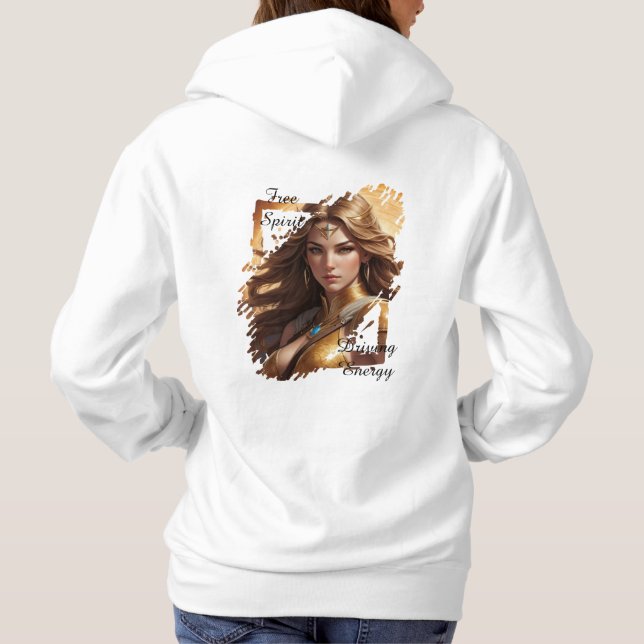 Sudadera Hoodie Lady Sagitario (Rückseite)