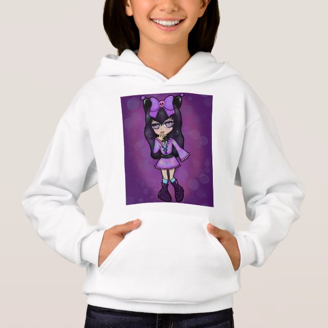 Sudadera Kuromi Hoodie (Vorderseite)