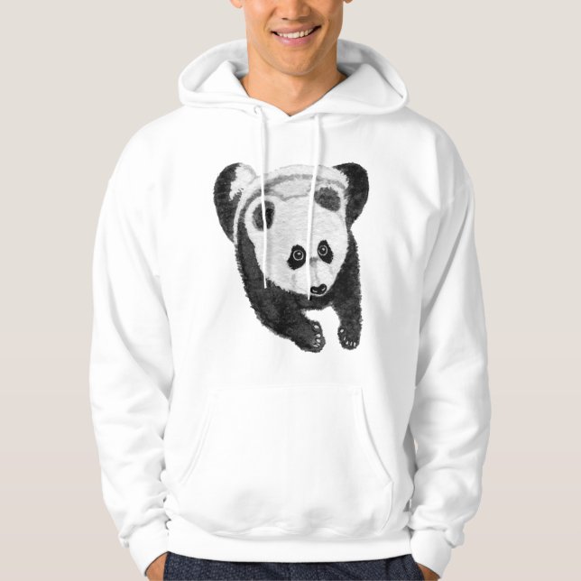 Sudadera Panda lying down Hoodie (Vorderseite)