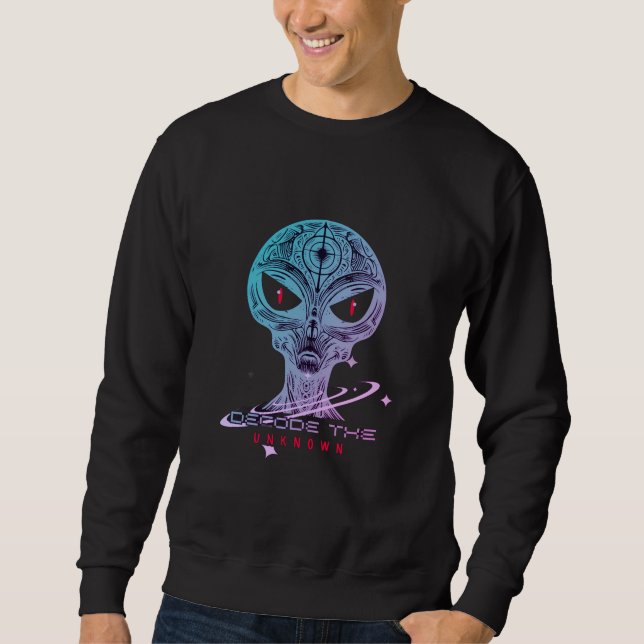 sudadera sencilla con hermoso estampado sweatshirt (Vorderseite)