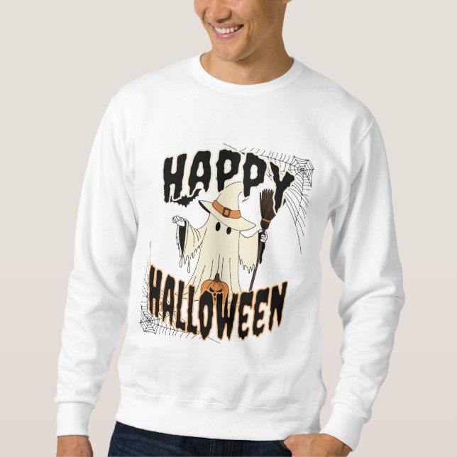 Sudadera Vintage de Halloween Sweatshirt (Vorderseite)