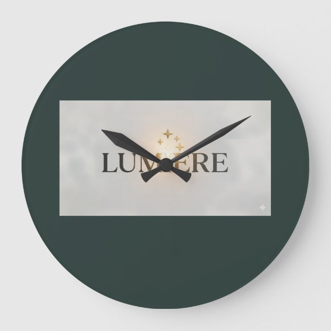 SUDADERAS GROßE WANDUHR (Vorderseite)