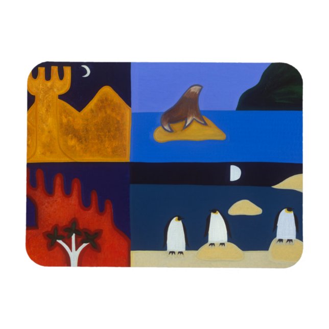 Südafrika 2006 magnet (Horizontal)