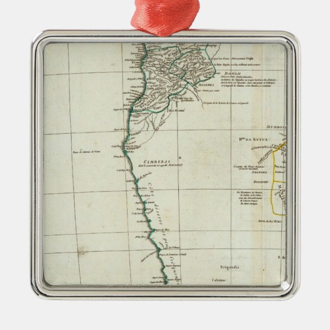 Südafrika 3 silbernes ornament (Vorne)