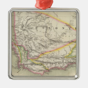 Südafrika 53 silbernes ornament