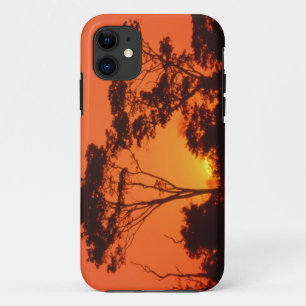 Südafrika. afrikanischer Sonnenuntergang Case-Mate iPhone Hülle