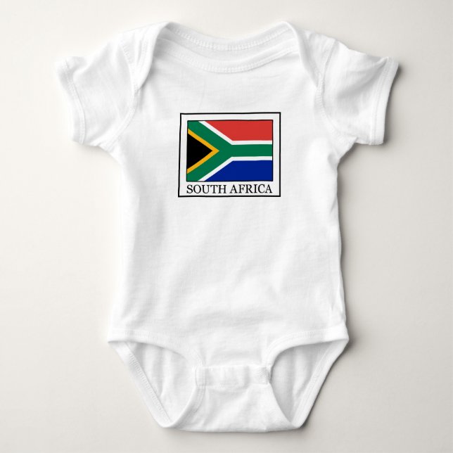 Südafrika Baby Strampler (Vorderseite)