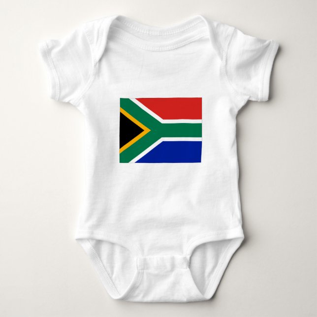 Südafrika Baby Strampler (Vorderseite)