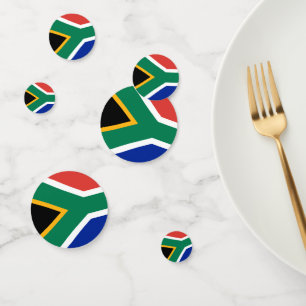 Südafrika Confetti, Party, südafrikanische Flagge Konfetti
