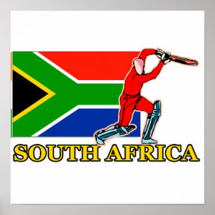 Südafrika Cricket Player Poster