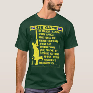 Südafrika Cricket Protea 438 Game Nostalgia T-S T-Shirt