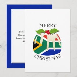 SÜDAFRIKA | Festpudding | Christmas Feiertagskarte