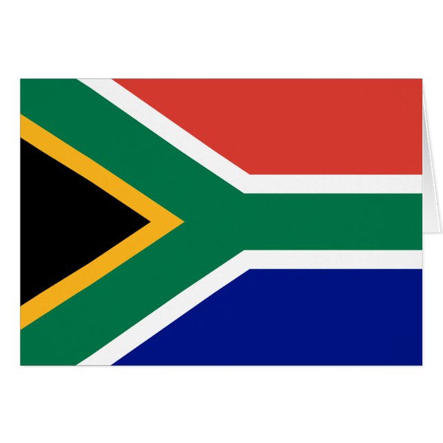 Südafrika-Flagge (Vorderseite (Horizontal))