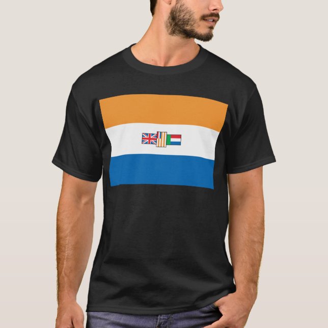 Südafrika-Flagge 1928 T-Shirt (Vorderseite)