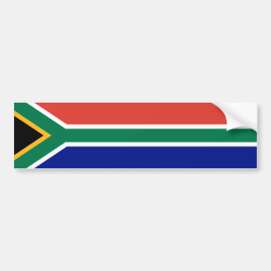 Südafrika-Flagge Autoaufkleber